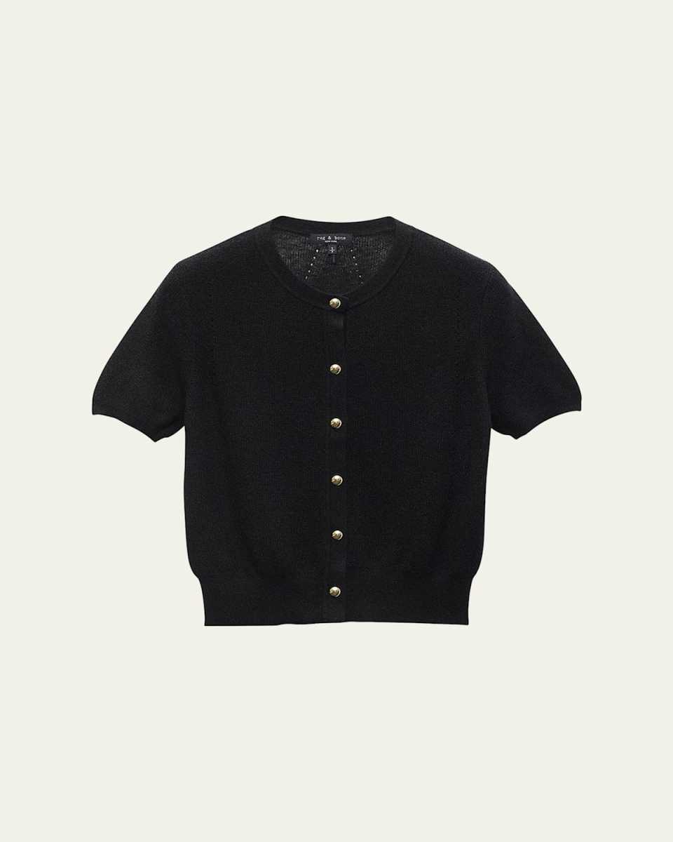 Dina Short-Sleeve Cardigan